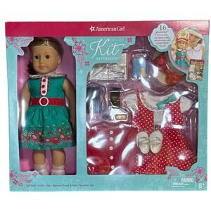 NIB American Girl Kit Kittredge Doll w/ Reporter Outfit Set  *Pristine*